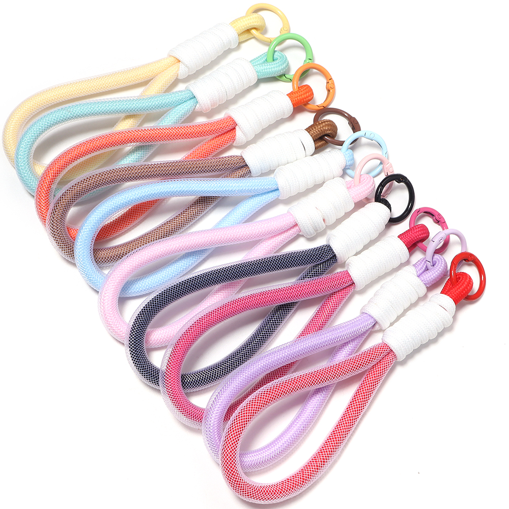 Men Accessories For Hand - 2pcs Hand Woven Keychain For Mobile