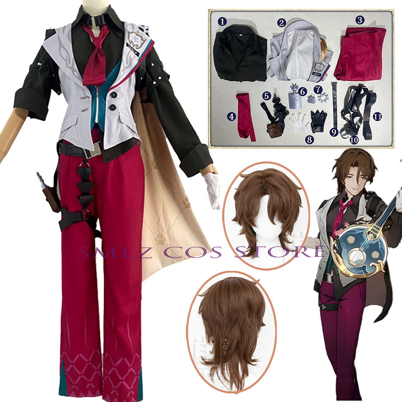 Gallagher Cosplay Honkai Star  - مراجعة Men'S Accessories Anime وسعره