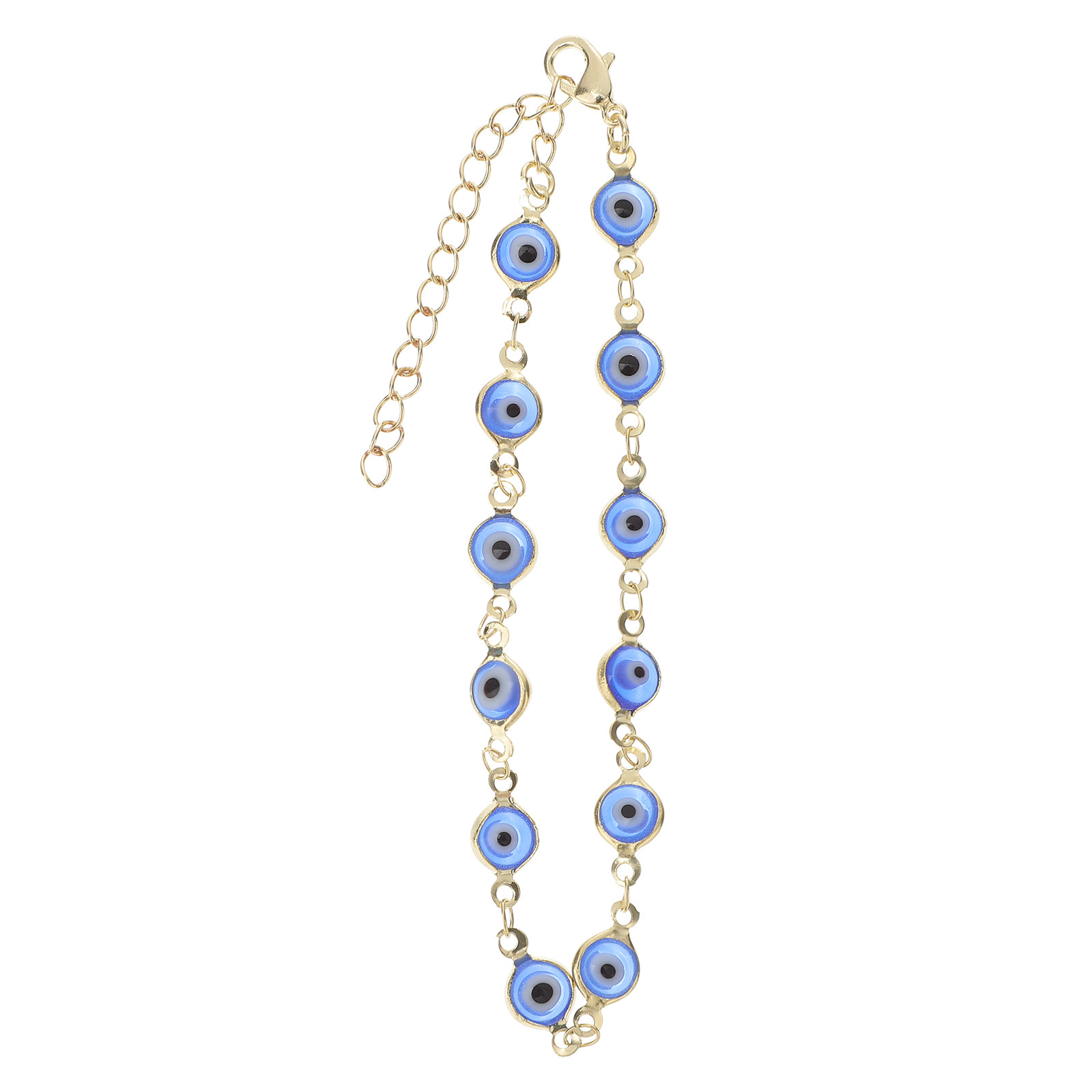 Men Accessories Evil Eye - Copper Evil Eye Bracelet Adjustable Beaded