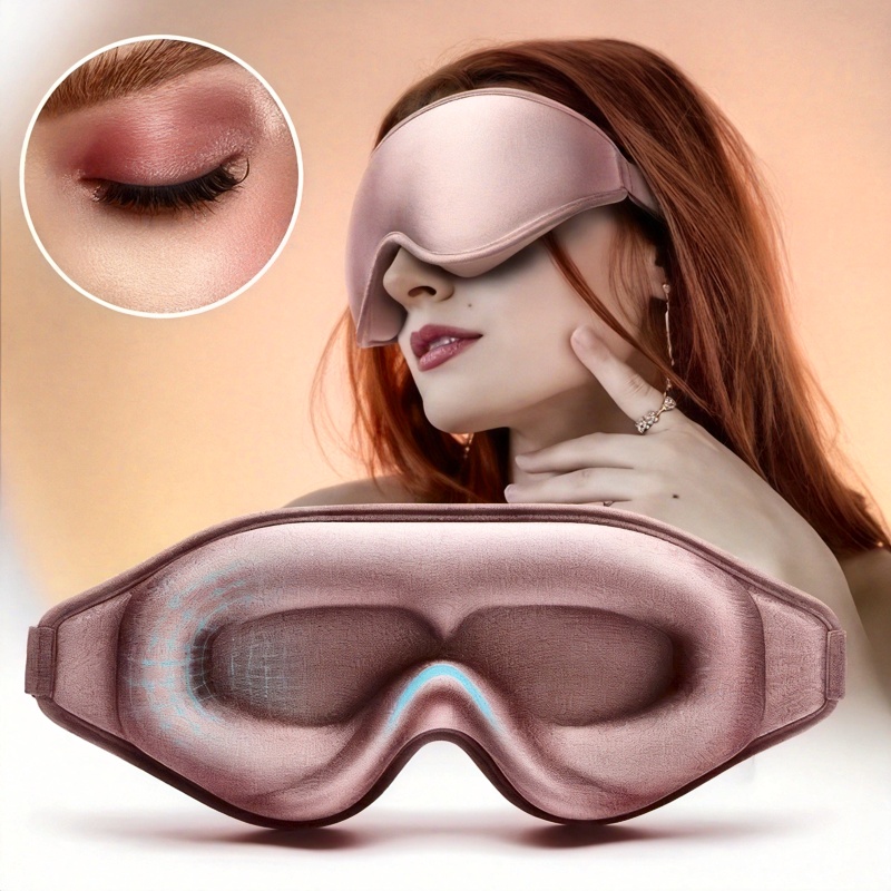 Super Soft 3D Silk Sleeping Ey - مراجعة Men Accessories Evil Eye وسعره