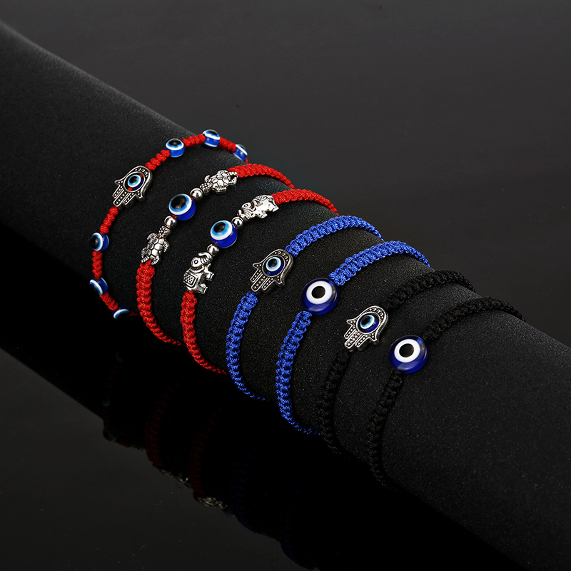 Noter Men Bracelet Adjustable  - مراجعة Men Accessories Evil Eye وسعره