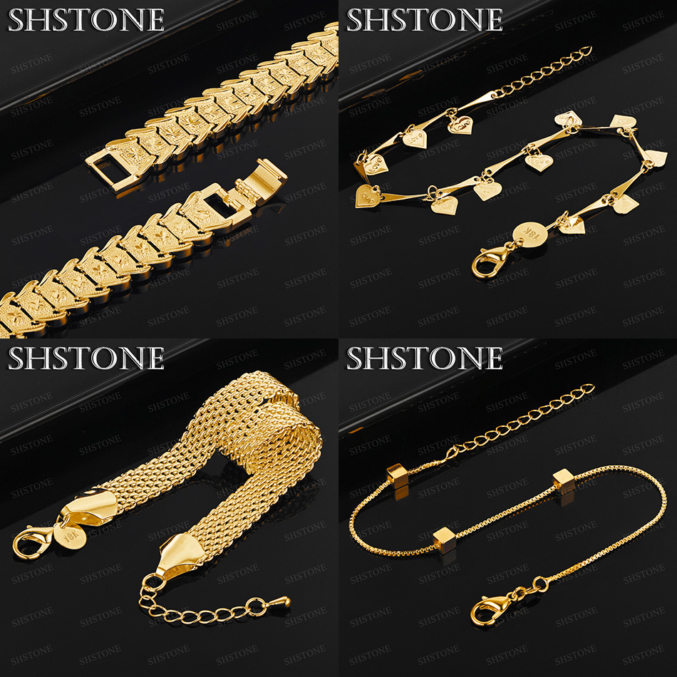 Hot 18k Gold Mesh Chain Square - مراجعة Men'S Accessories Trending وسعره