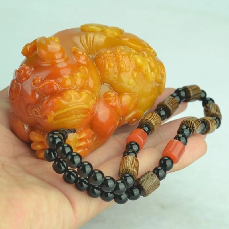 Natural Huang Longyu Pixiu Pen - مراجعة Men Accessories For Hand وسعره