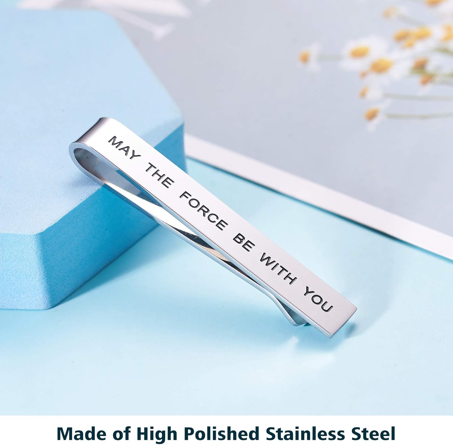 Stainless Steel Tie Clip - Pol - مراجعة Men'S Accessories وسعره