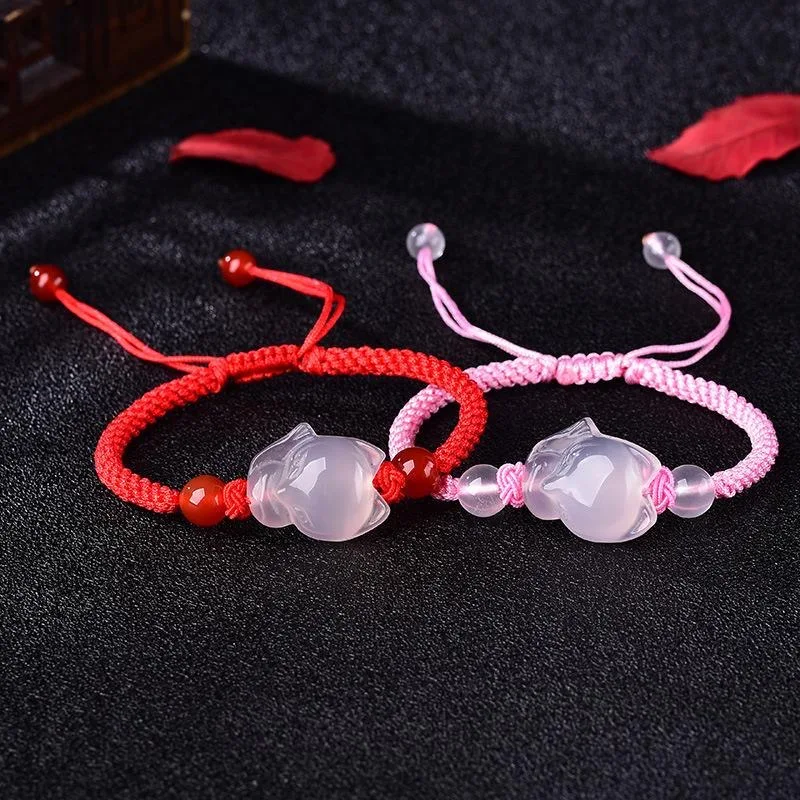 Chinese Natural Pink Agate Cha - مراجعة Men Accessories For Hand وسعره