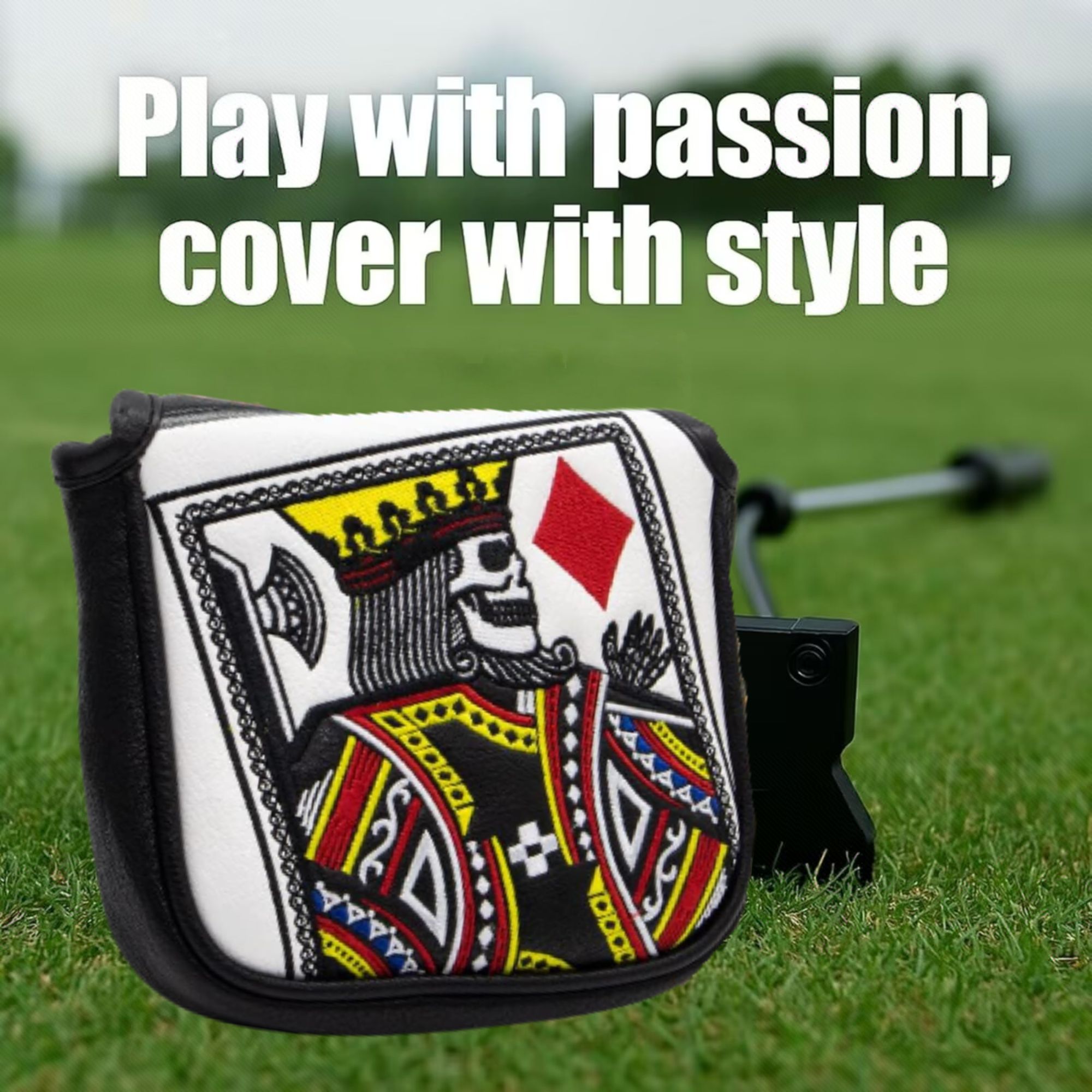 King Of Hearts Embroidered Mal - مراجعة Men Accessories For Gift وسعره