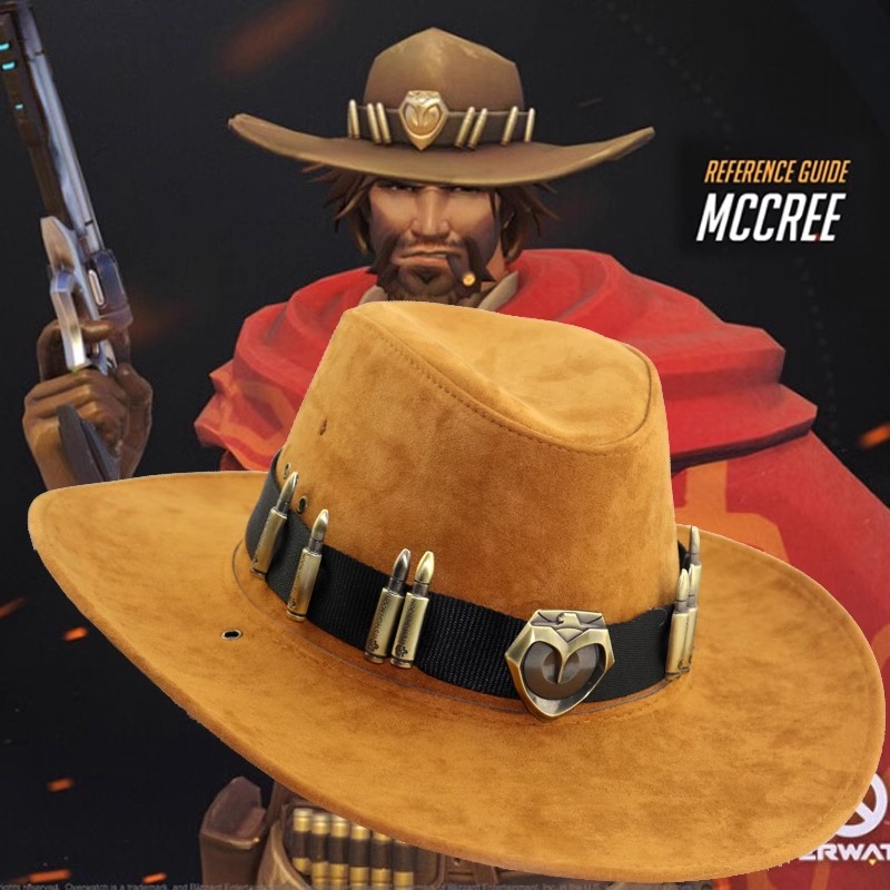 Anime Mccree Cosplay Hat Men V - مراجعة Men'S Accessories وسعره