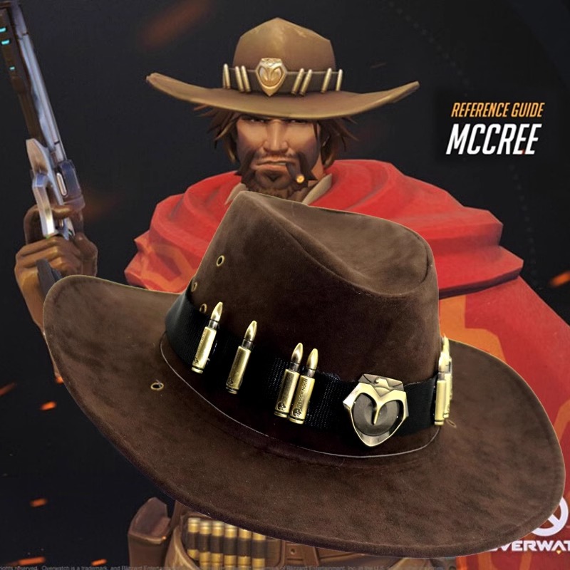 Anime Mccree Cosplay Hat Men V - مراجعة Men'S Accessories وسعره
