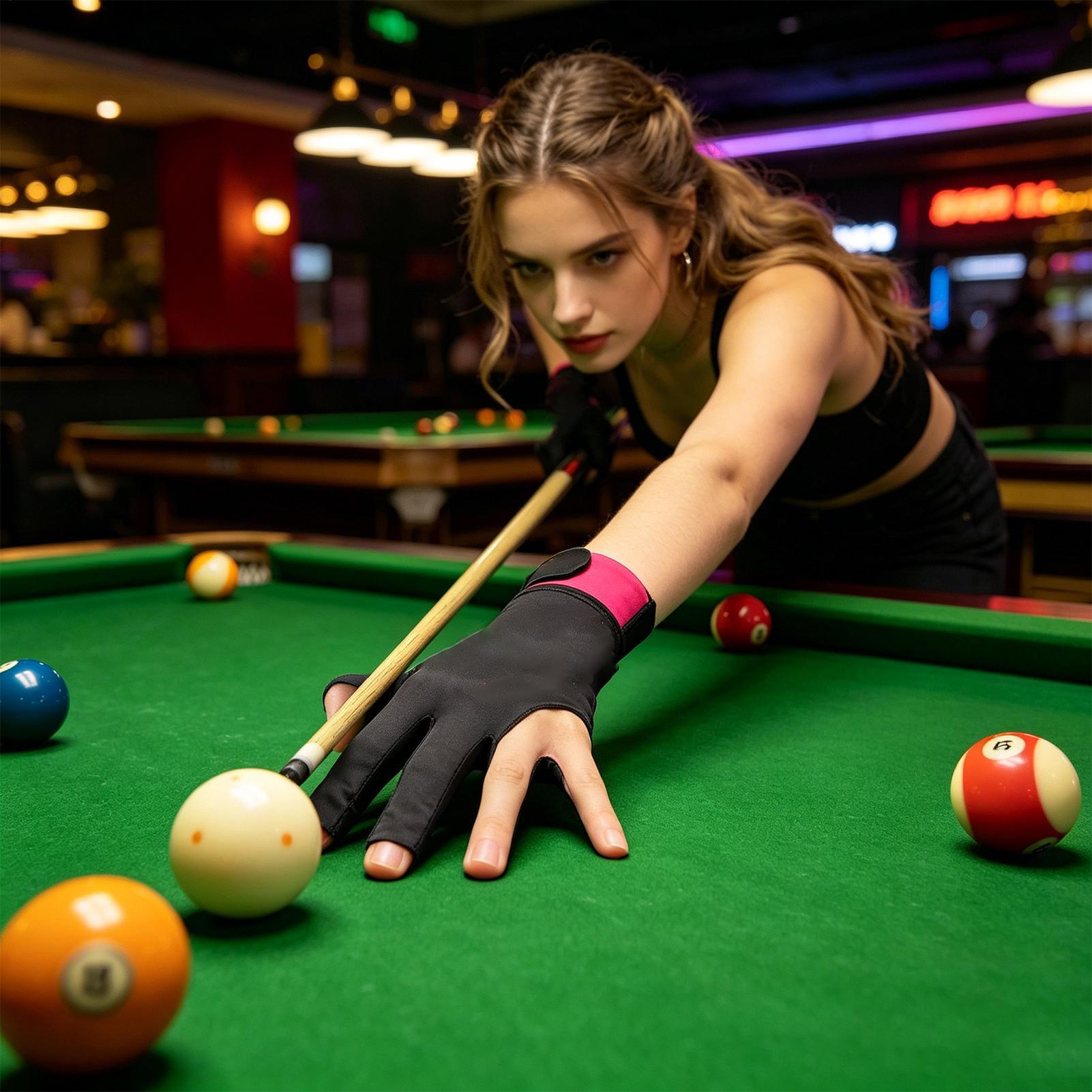 Billiards Glove Left Hand 3-Fi - مراجعة Men Accessories For Hand وسعره