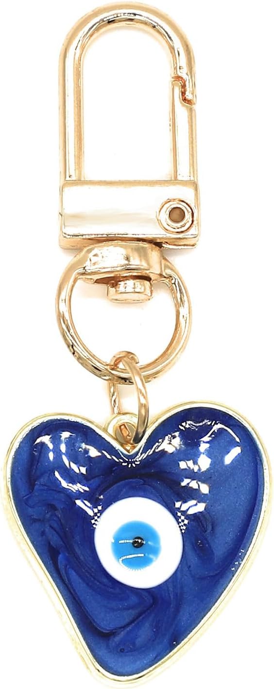 Evil Eye Keychains Sweat-heart - مراجعة Men Accessories Evil Eye وسعره