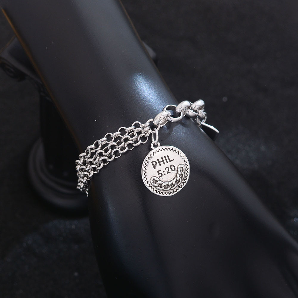925 Sterling Silver Bracelets  - مراجعة Men'S Accessories Trending وسعره