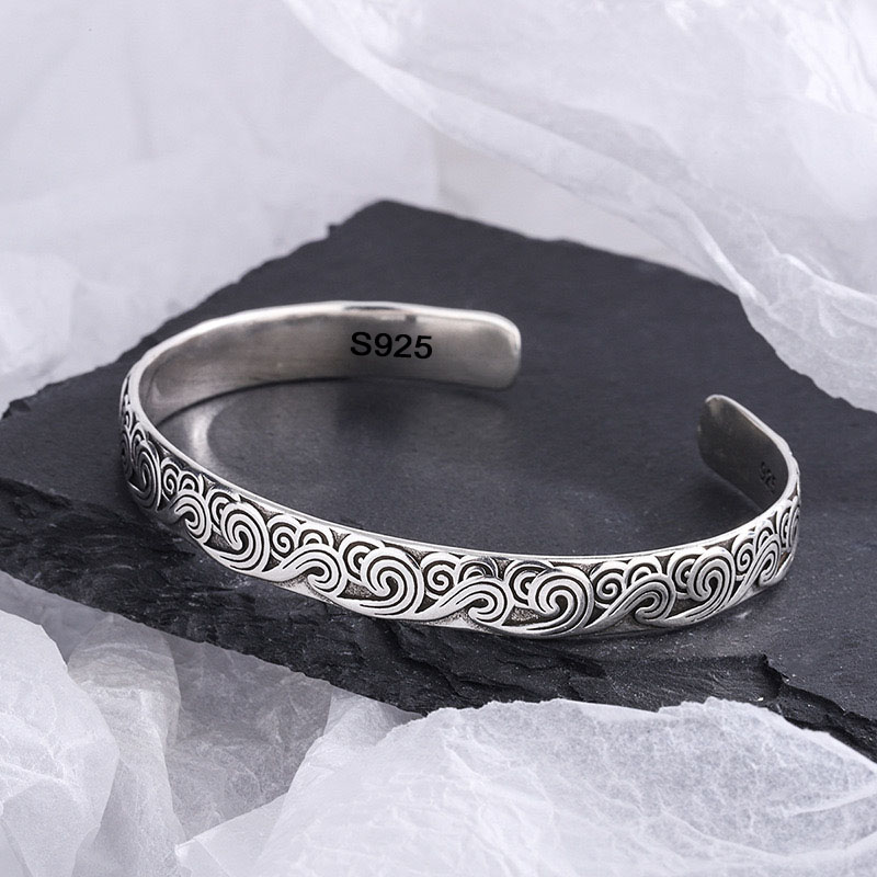 925 Sterling Silver Bracelets  - مراجعة Men'S Accessories Trending وسعره