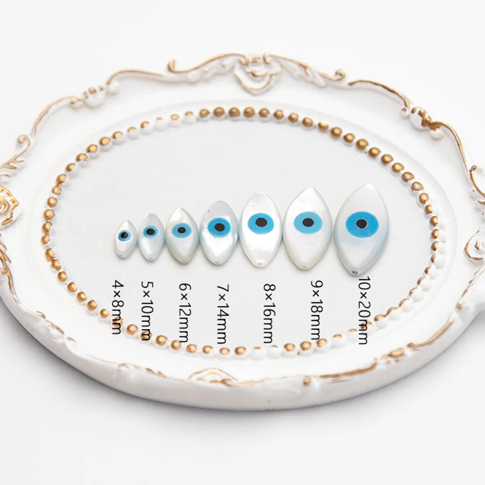 Natural White Butterfly Shell  - مراجعة Men Accessories Evil Eye وسعره