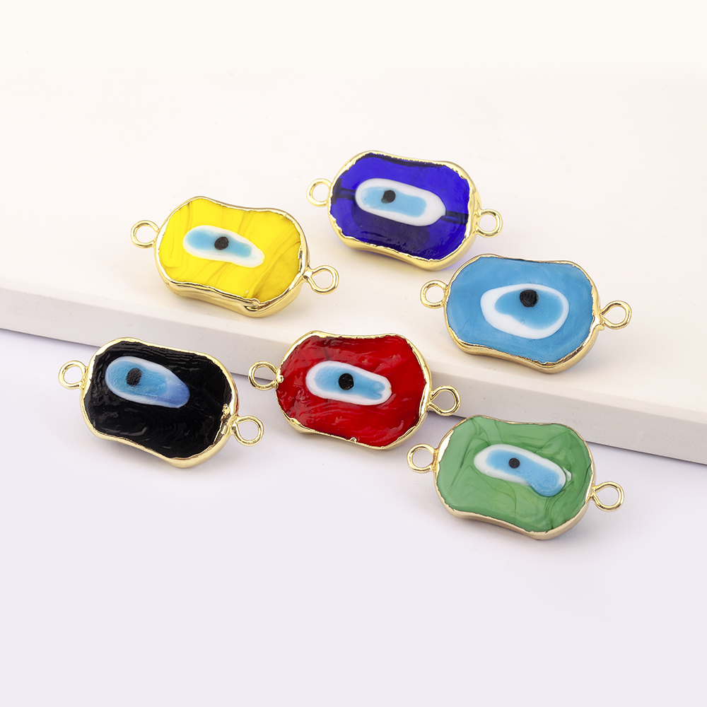Special Shaped Colorful Evil E - مراجعة Men Accessories Evil Eye وسعره