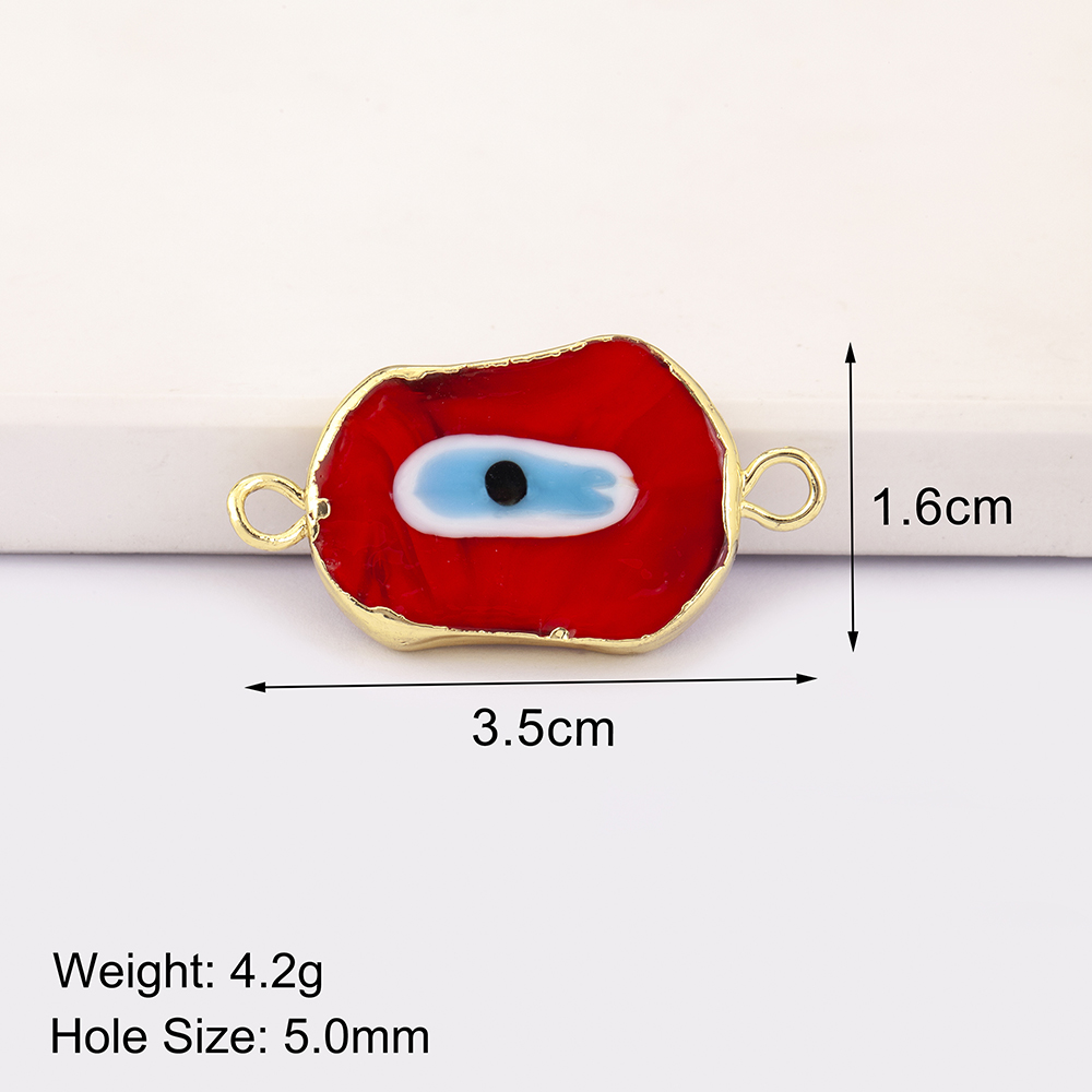 Special Shaped Colorful Evil E - مراجعة Men Accessories Evil Eye وسعره