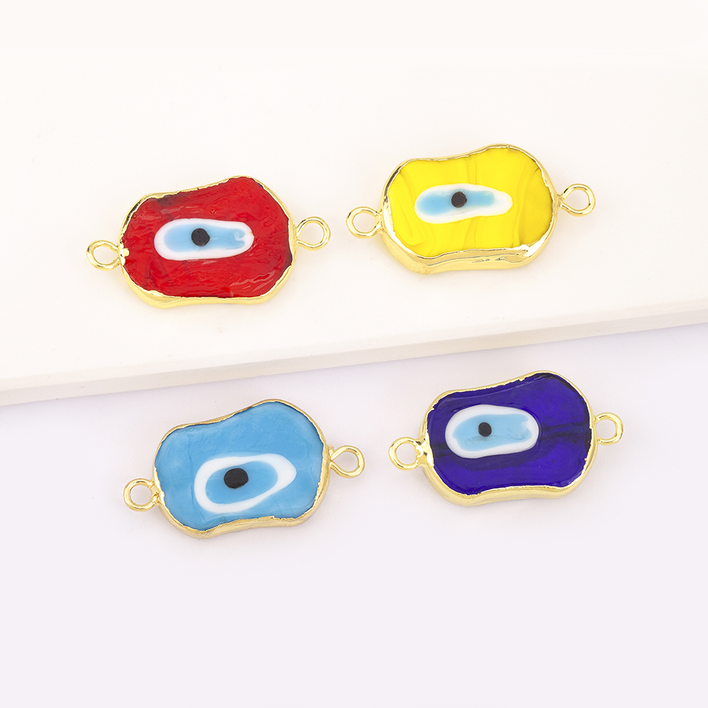 Special Shaped Colorful Evil E - مراجعة Men Accessories Evil Eye وسعره