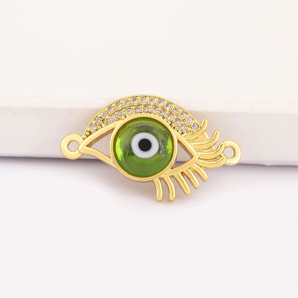 Colorful Shiny Crystal Evil Ey - مراجعة Men Accessories Evil Eye وسعره