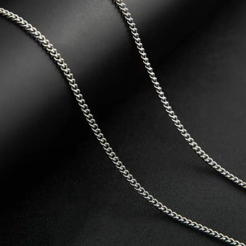 2mm Men's Cuban Chain Necklace - مراجعة Men'S Accessories Trending وسعره
