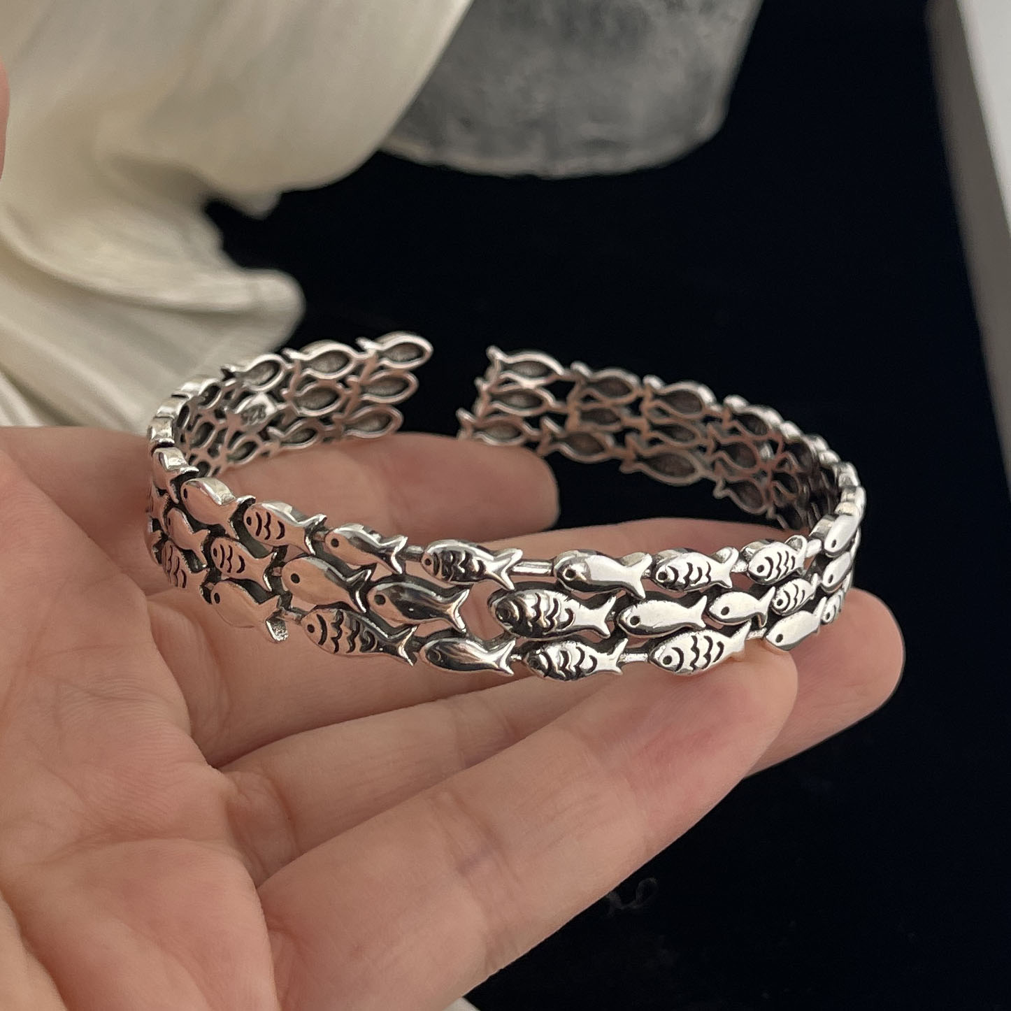 925 Sterling Silver Bracelets  - مراجعة Men'S Accessories Trending وسعره