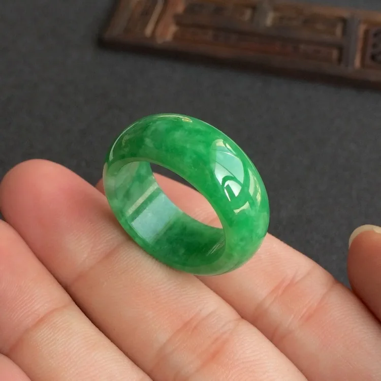 Natural Green Jade Ring Jadeit - مراجعة Men Accessories For Hand وسعره