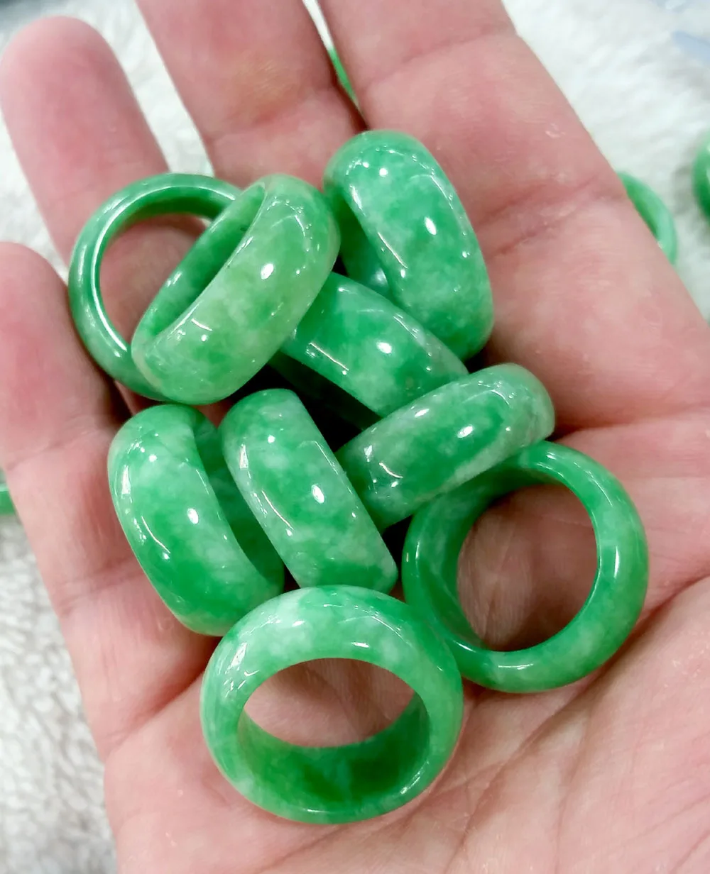 Natural Green Jade Ring Jadeit - مراجعة Men Accessories For Hand وسعره