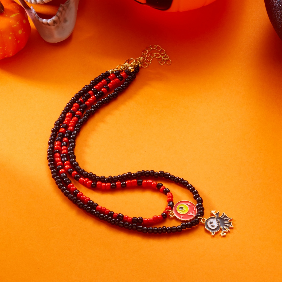 Double Layer Evil Eye Pendant  - مراجعة Men Accessories Evil Eye وسعره