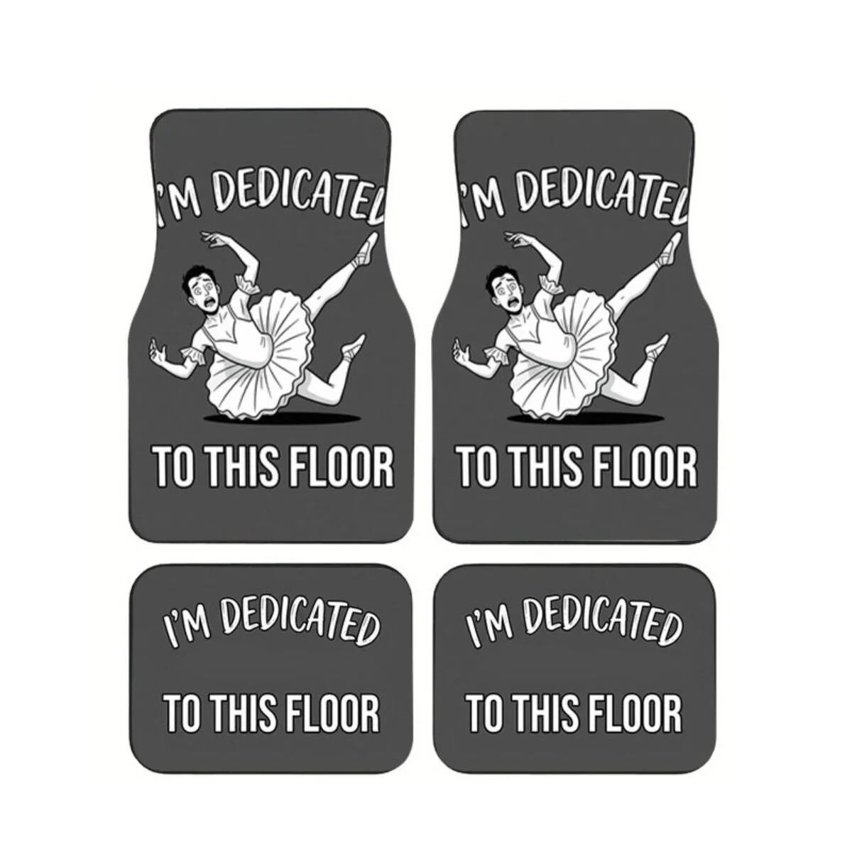 4Pcs Anti-Slip Car Floor Mats  - مراجعة Men'S Accessories Vans وسعره