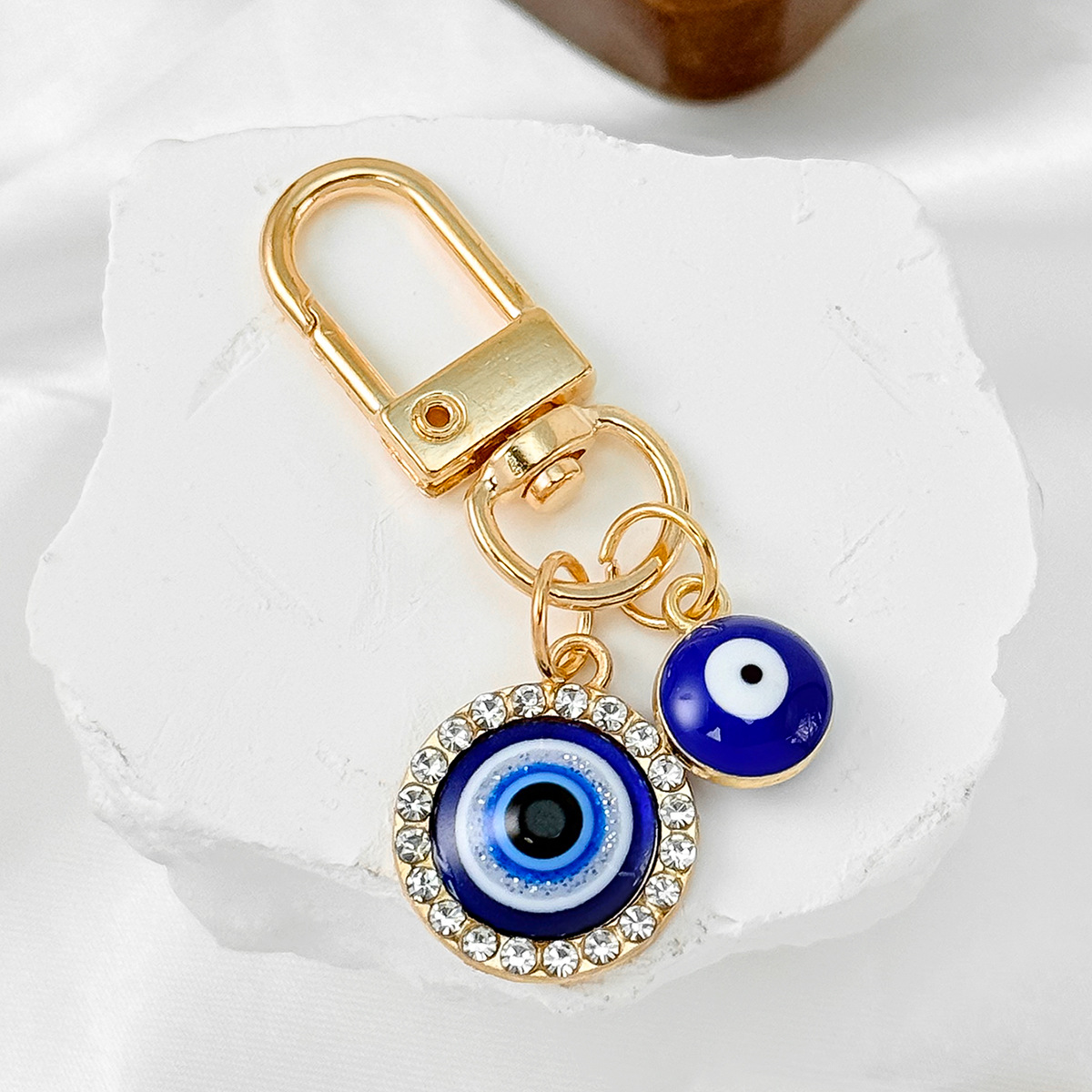 keychain eyelash Metal Evil Ey - مراجعة Men Accessories Evil Eye وسعره