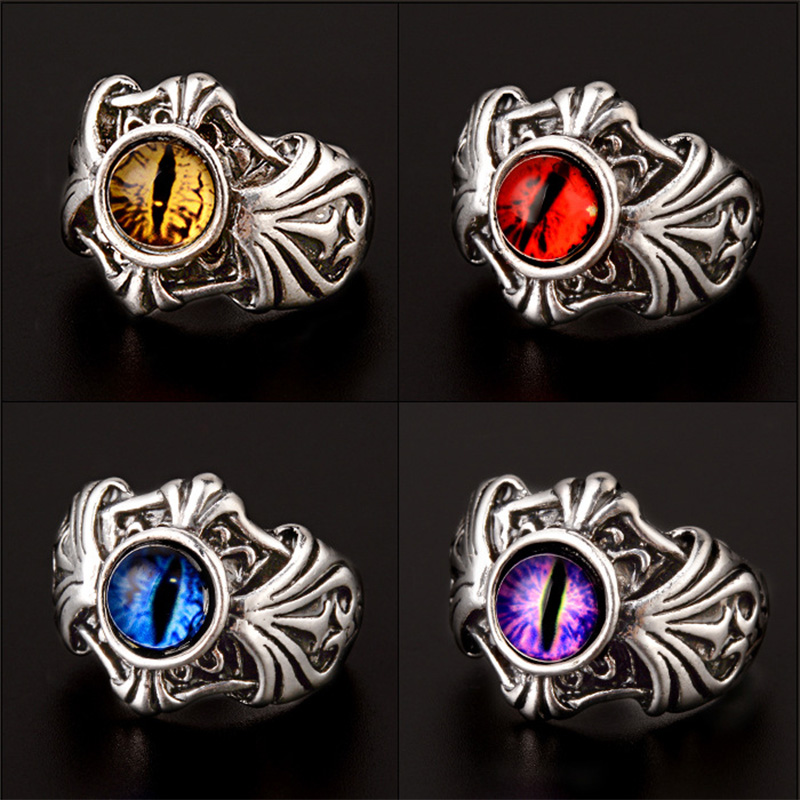 Retro Vines Evil Eye Ring For  - مراجعة Men Accessories Evil Eye وسعره