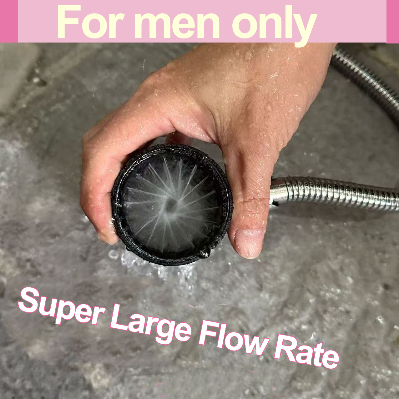 High Pressure Handheld Shower  - مراجعة Men Accessories For Hand وسعره
