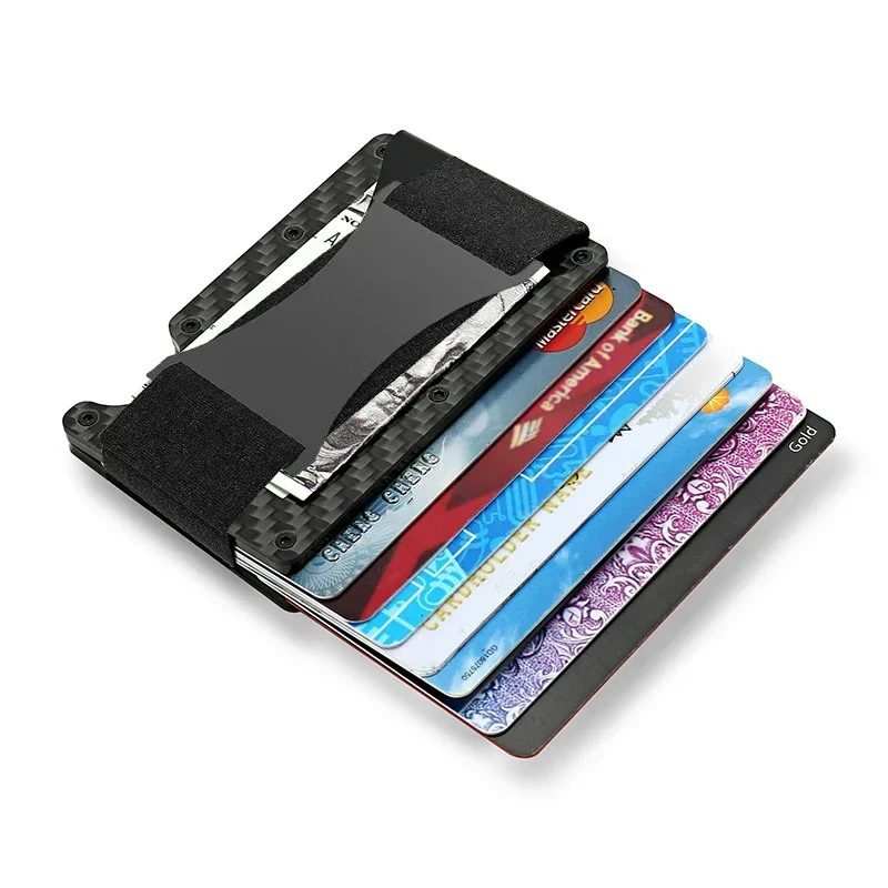 Rfid Business Card Holder Carb - مراجعة Men Accessories Box وسعره