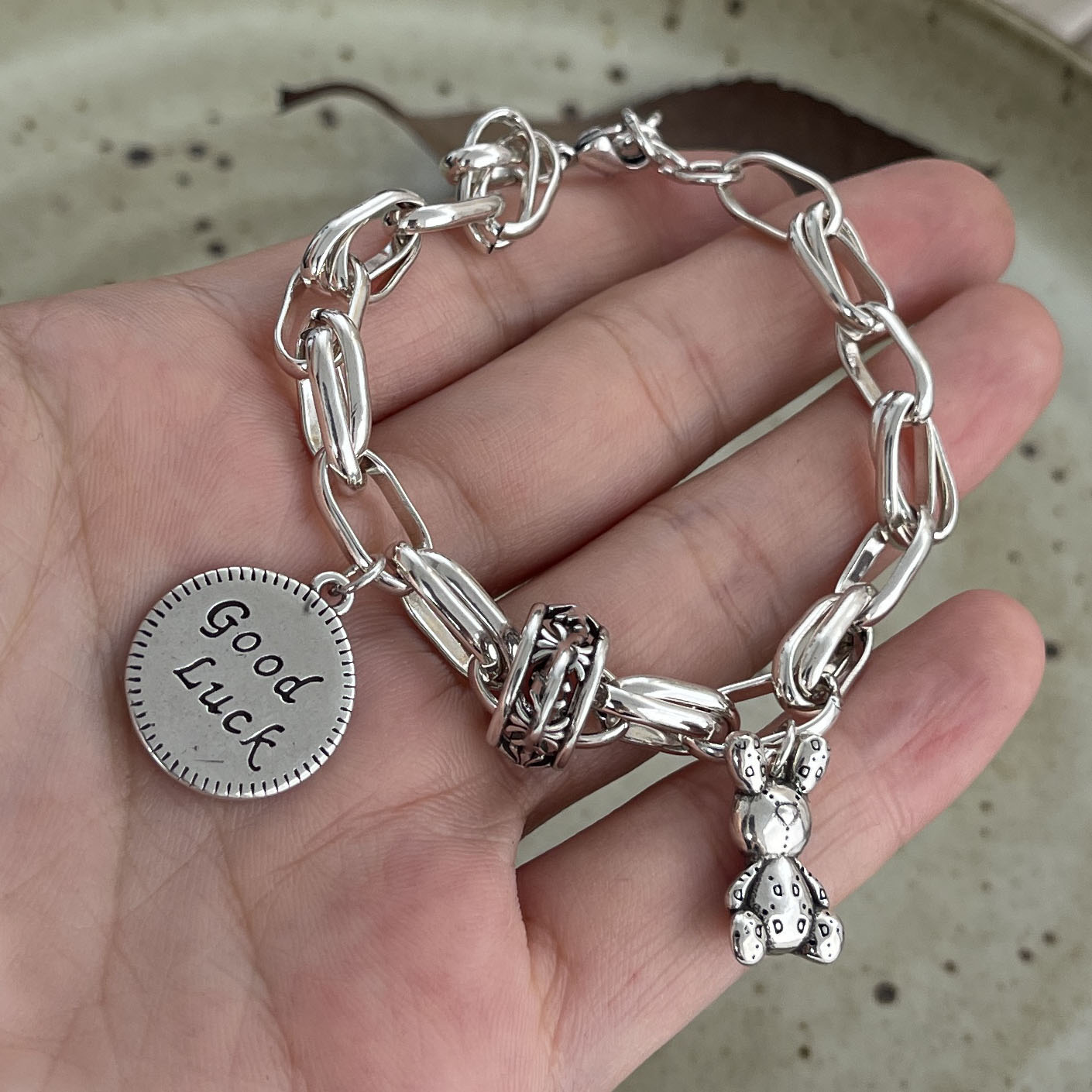 925 Sterling Silver Bracelets  - مراجعة Men'S Accessories Trending وسعره