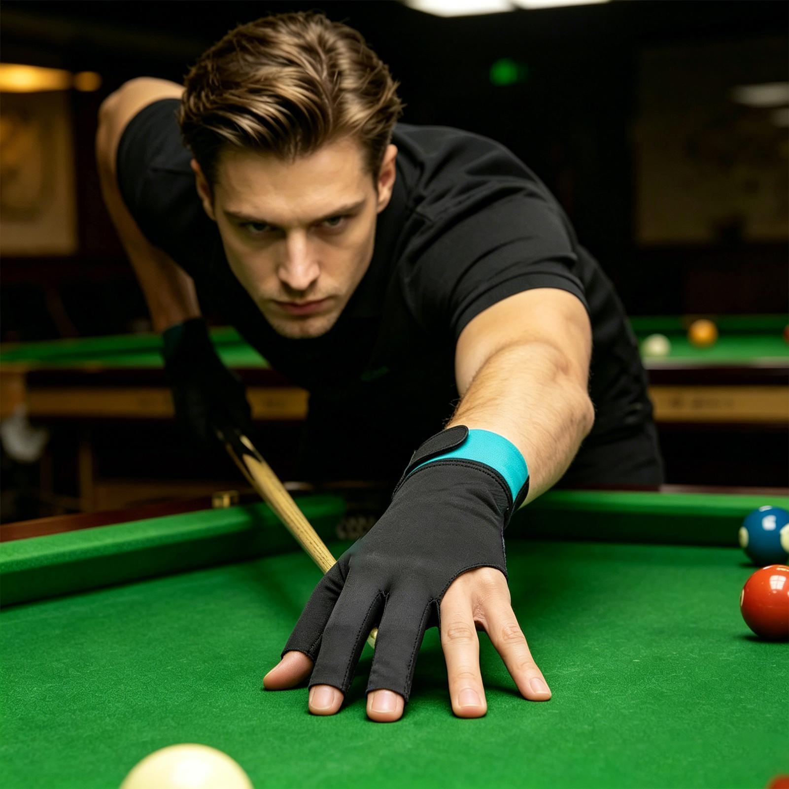 Pool Glove 3-Finger Anti-Slip  - مراجعة Men Accessories For Hand وسعره