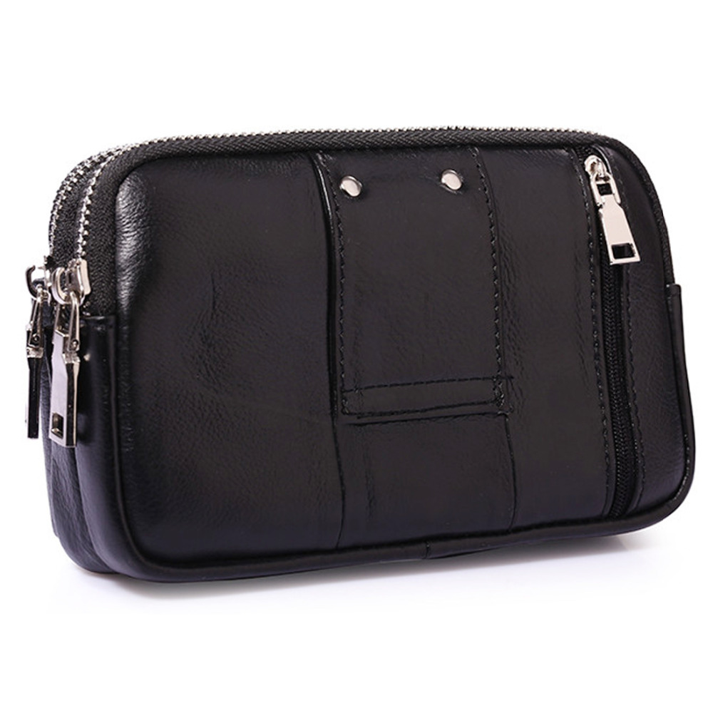 Men Genuine Leather Waist Fann - مراجعة Men Accessories Box وسعره