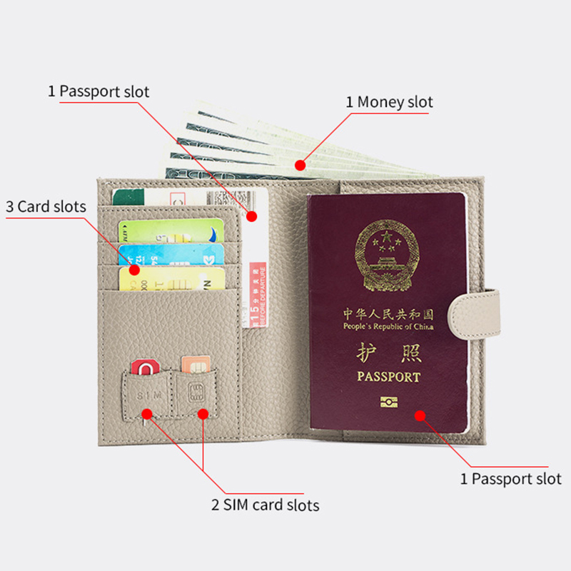 Genuine Cow Leather Passport H - مراجعة Men'S Accessories On Sale وسعره
