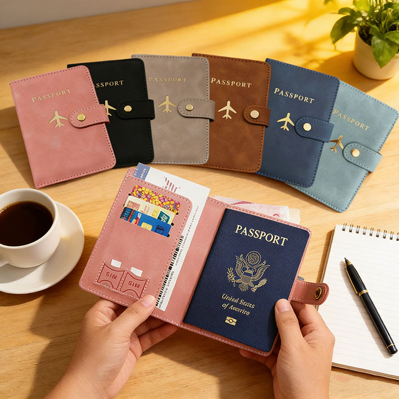 Leather Passport Holder Covers - مراجعة Men'S Accessories Case وسعره