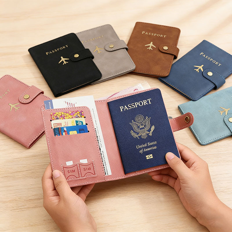 Leather Passport Holder Covers - مراجعة Men'S Accessories Case وسعره