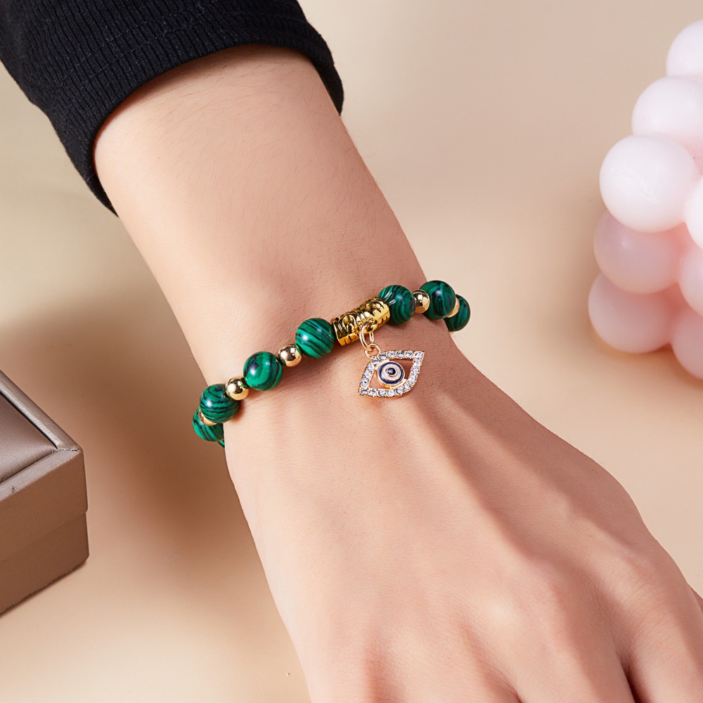 Natural Stone Evil Eye Bracele - مراجعة Men Accessories Evil Eye وسعره