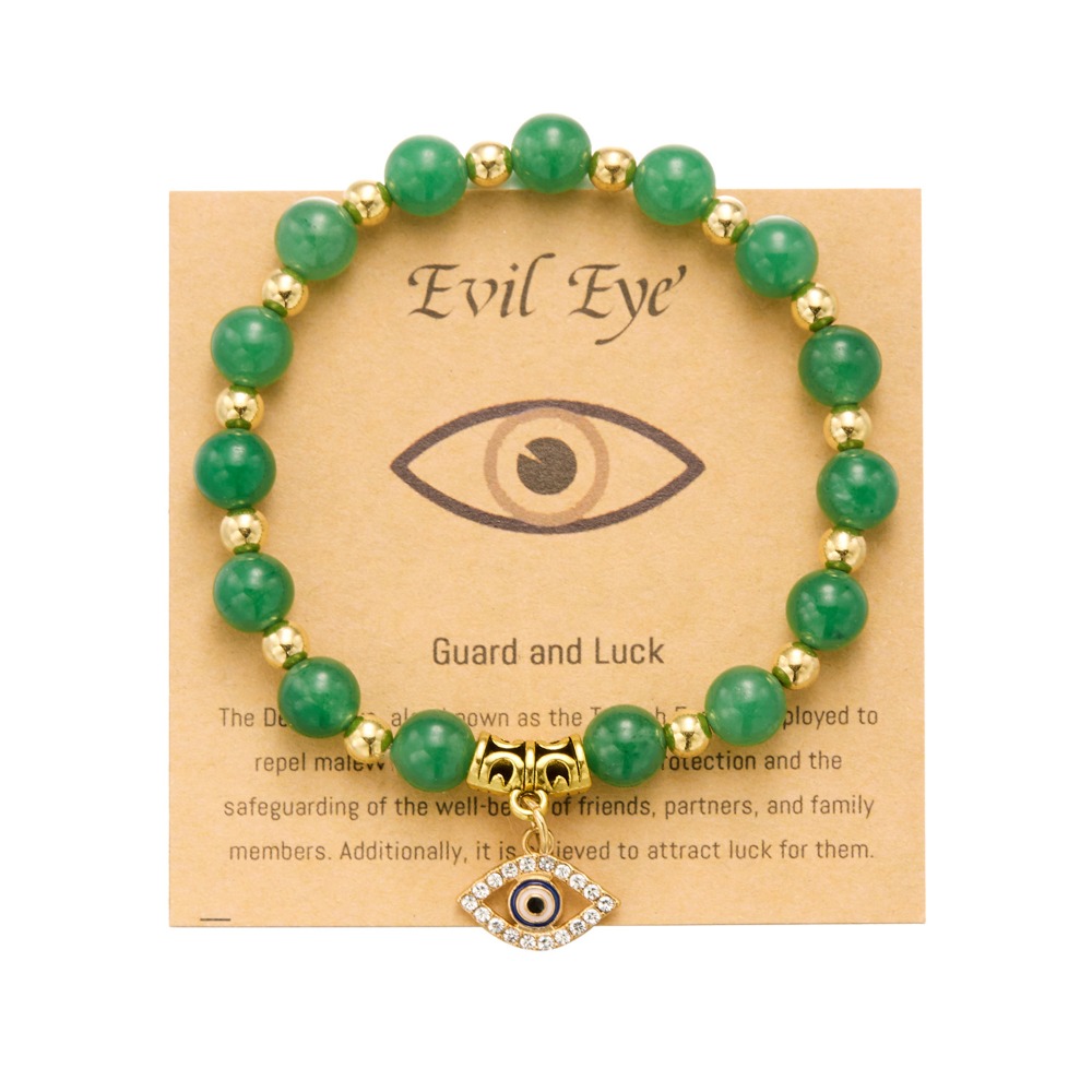 Natural Stone Evil Eye Bracele - مراجعة Men Accessories Evil Eye وسعره