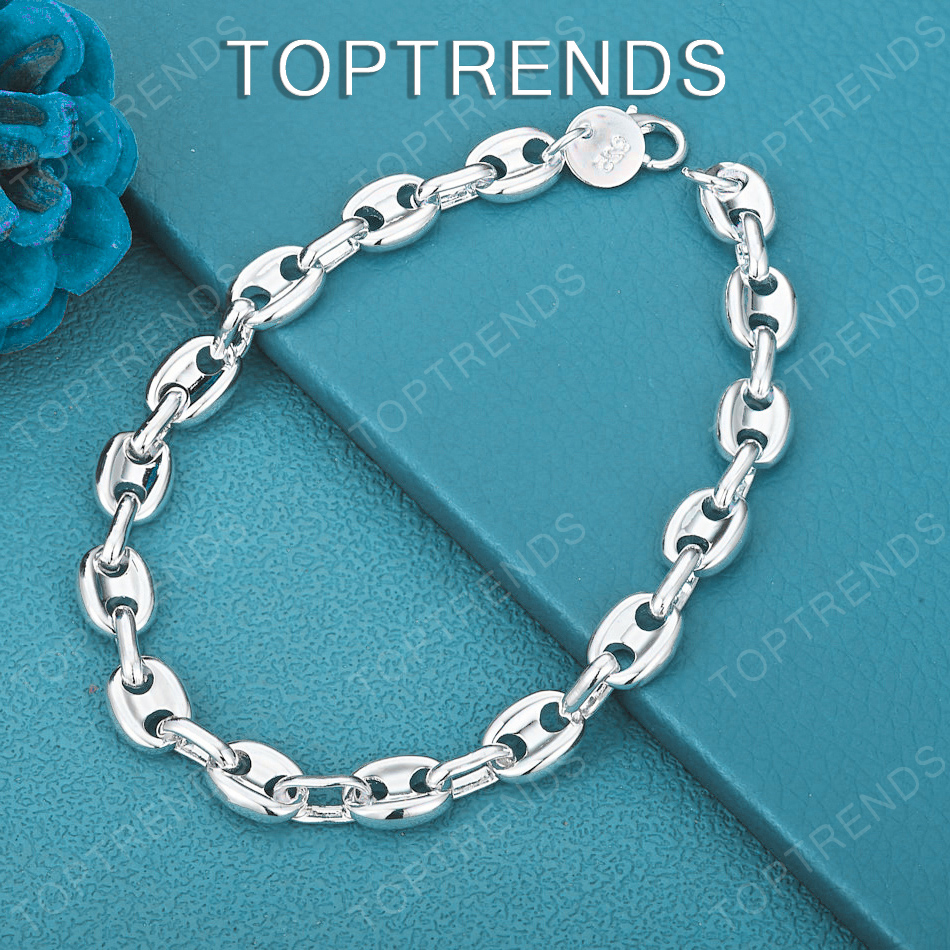 Cute 925 Sterling Silver Pig N - مراجعة Men'S Accessories Trending وسعره