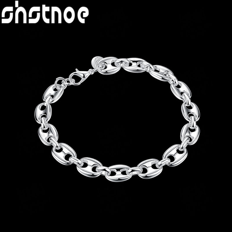 Cute 925 Sterling Silver Pig N - مراجعة Men'S Accessories Trending وسعره