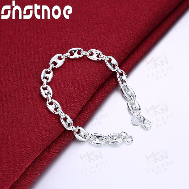 Cute 925 Sterling Silver Pig N - مراجعة Men'S Accessories Trending وسعره