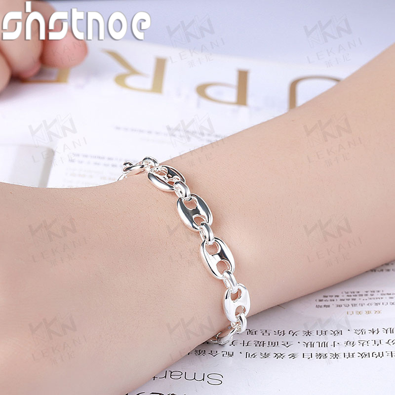 Cute 925 Sterling Silver Pig N - مراجعة Men'S Accessories Trending وسعره