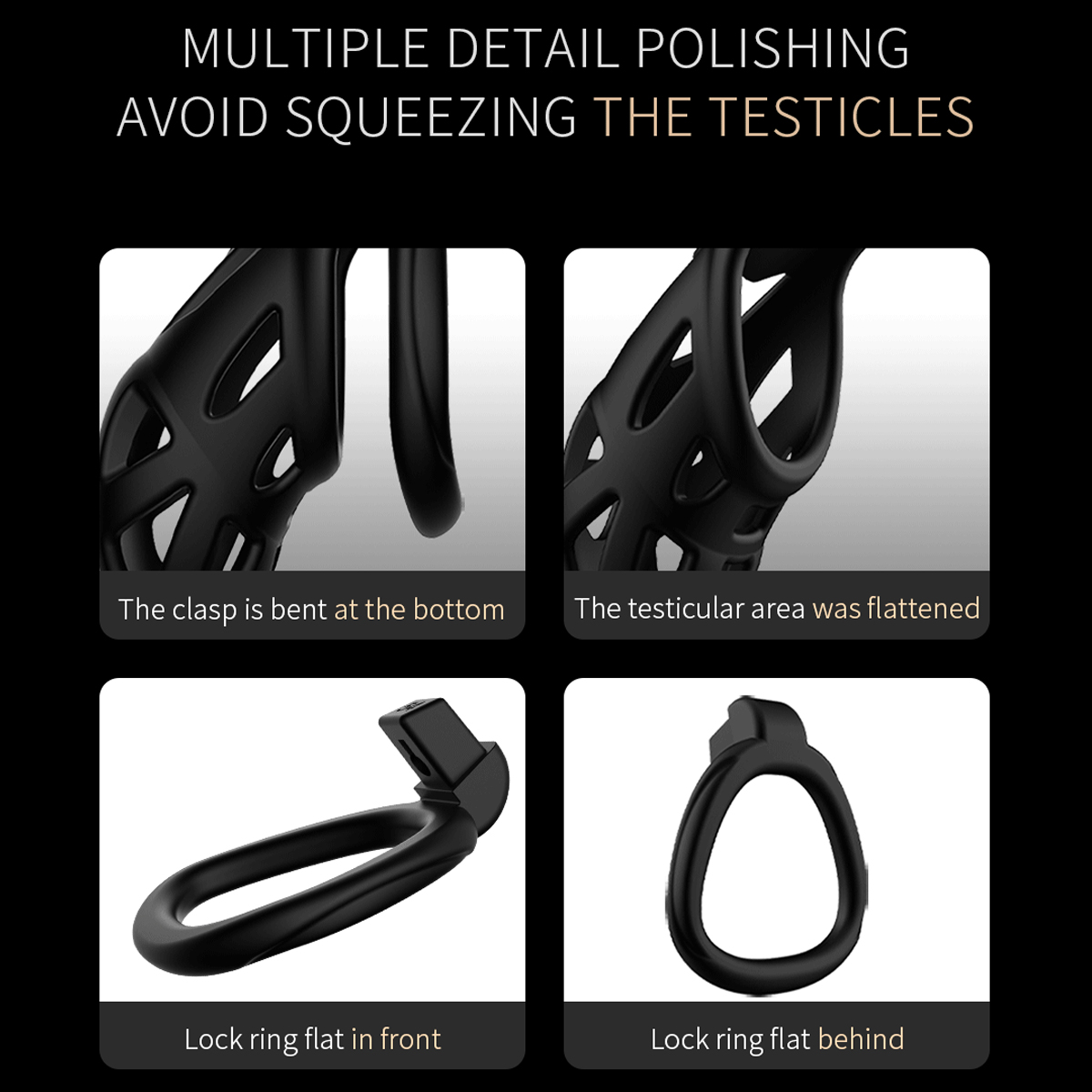 Male Chastity Cage Penis Lock  - مراجعة Men'S Accessories وسعره