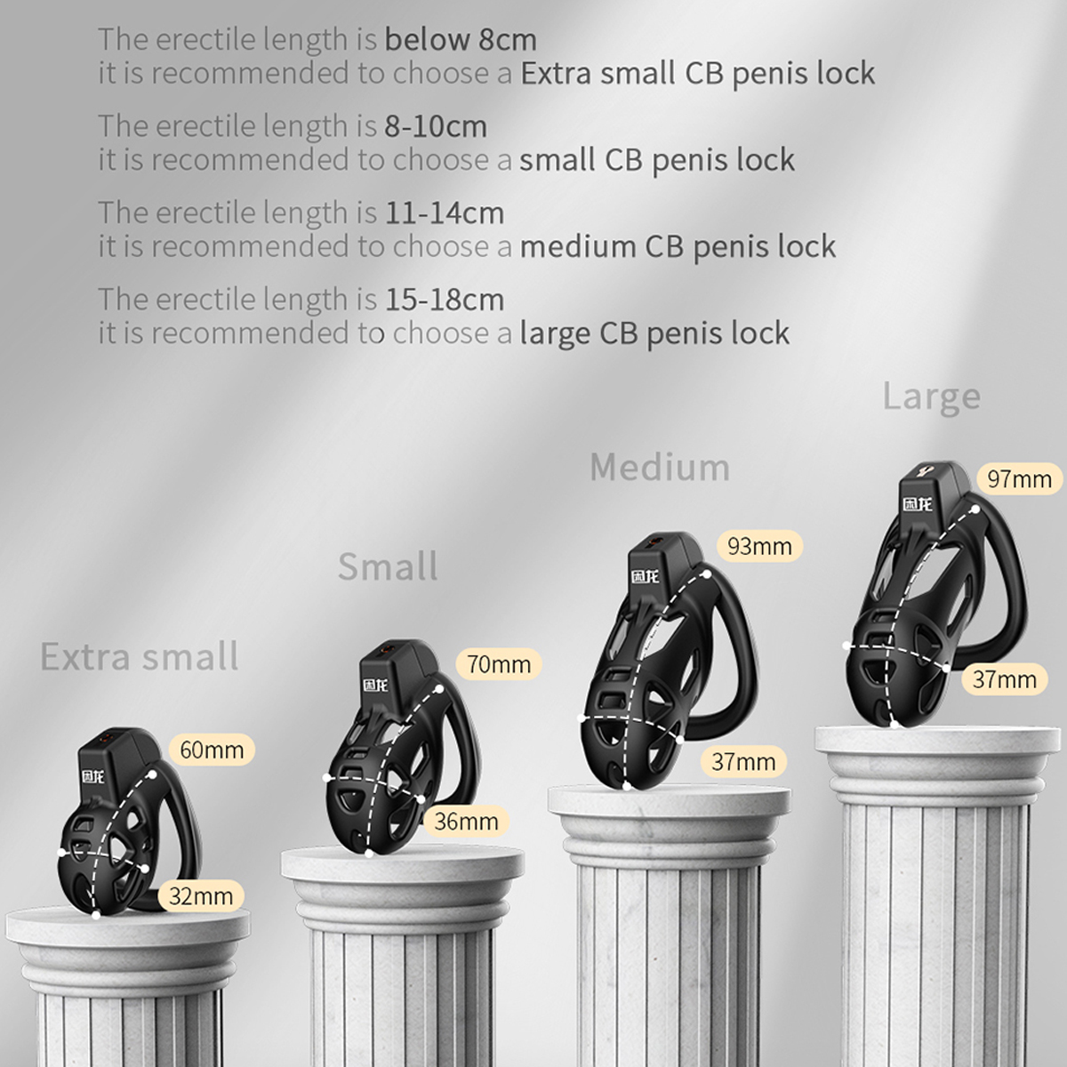 Male Chastity Cage Penis Lock  - مراجعة Men'S Accessories وسعره