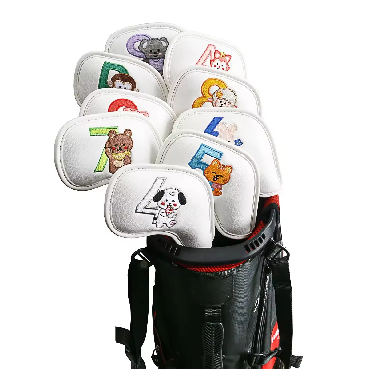 9Pcs Cute Cartoon Animal Golf  - مراجعة Men Accessories For Gift وسعره