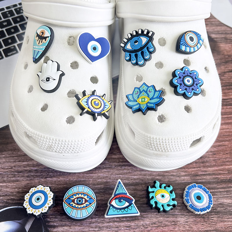 New Arrival Evil Eyes Shoe Cha - مراجعة Men Accessories Evil Eye وسعره
