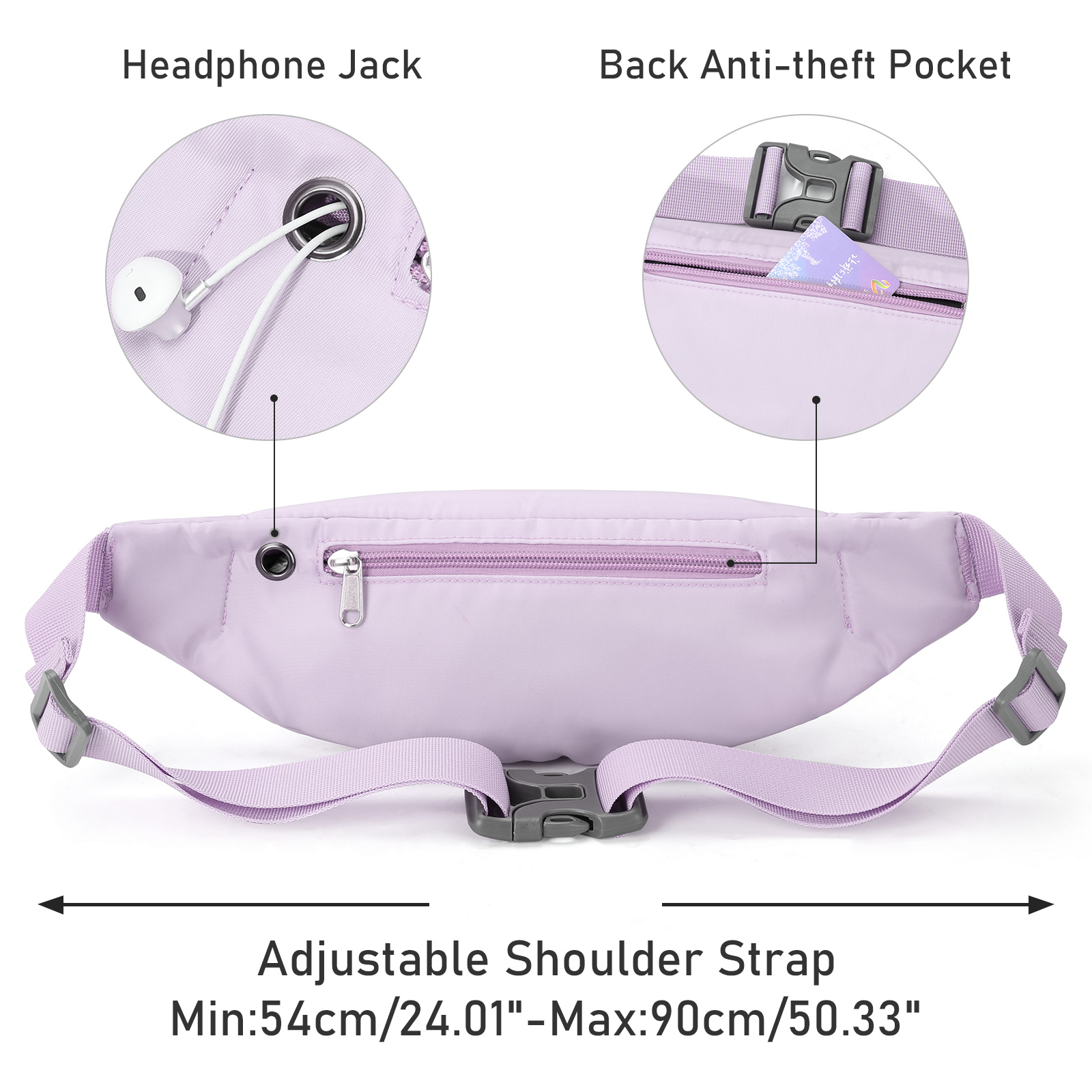 Fashion Running Waist Bag Wate - مراجعة Men Accessories Box وسعره
