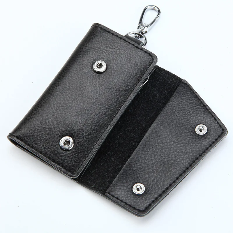1 PC Second Layer Cowhide Keyc - مراجعة Men Accessories Box وسعره