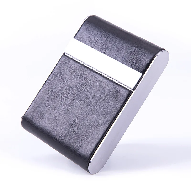 Leather Metal Cigarette Case,  - مراجعة Men Accessories Box وسعره